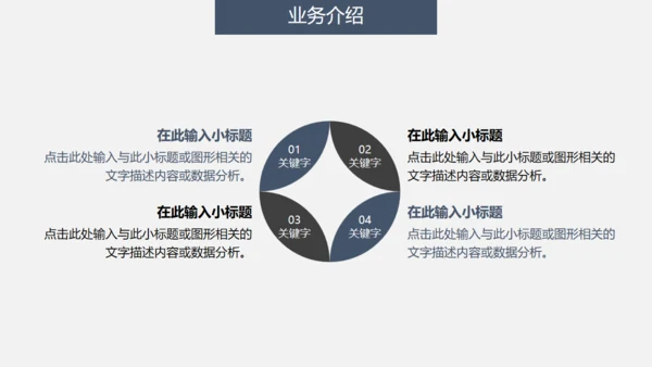 浅灰色清晰框架年终总结通用PPT模板