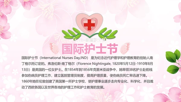 5.12国际护士节活动主题演讲PPT