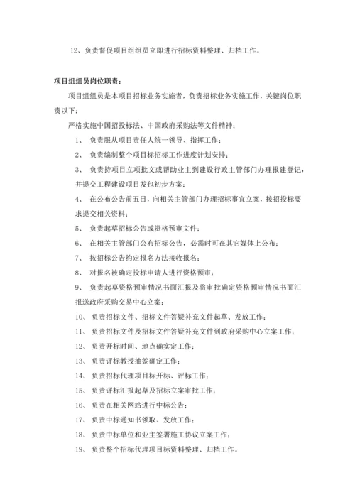 综合招标代理岗位基础职责及行为综合规范.docx