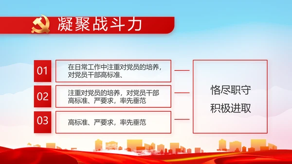 党建党支部工作总结汇报计划PPT党课