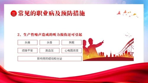 职业病防治法宣传周职业病预防知识培训PPT课件