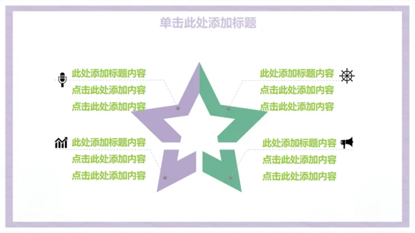 小清新商务工作汇报总结通用PPT模板