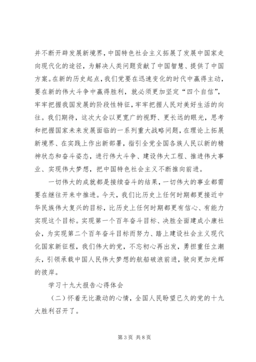 学习十九大报告心得体会3篇 (4).docx