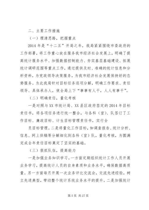 统计局XX年上半年工作总结及下半年工作计划 (2).docx