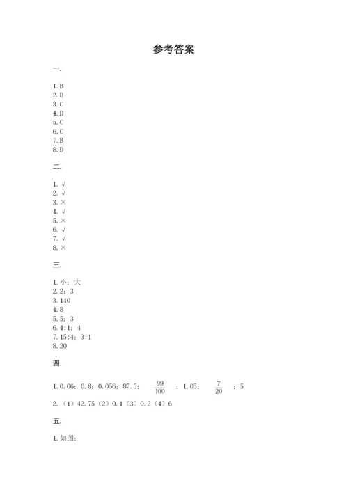 河南省平顶山市六年级下册数学期末考试试卷及答案（必刷）.docx