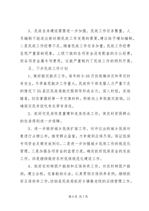 乡镇民政所工作总结.docx