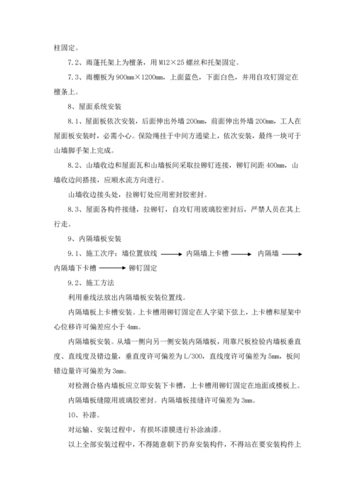 活动板房及附属设施安装综合标准施工专业方案.docx