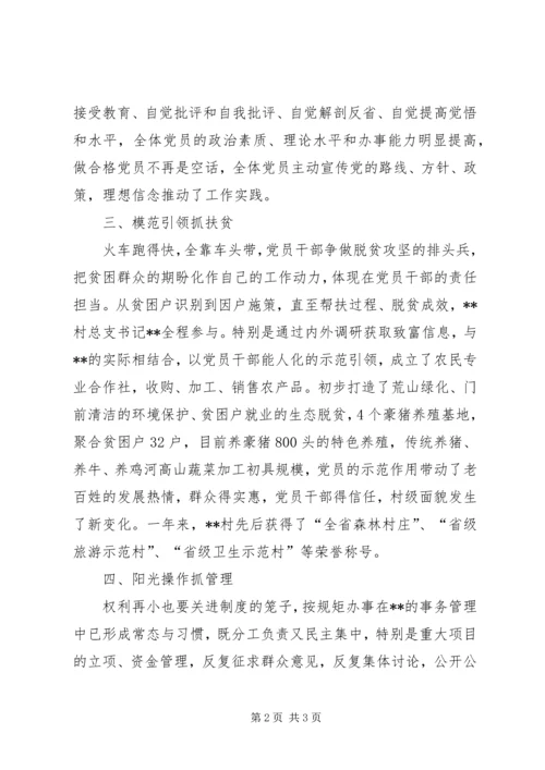 村党总支书记先进事迹 (2).docx