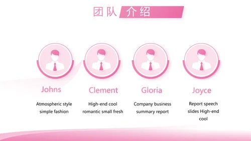 粉色美容美发年终工作总结汇报计划PPT模板