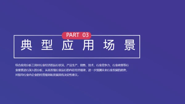 行业运营调查数据分析报告通用PPT模板