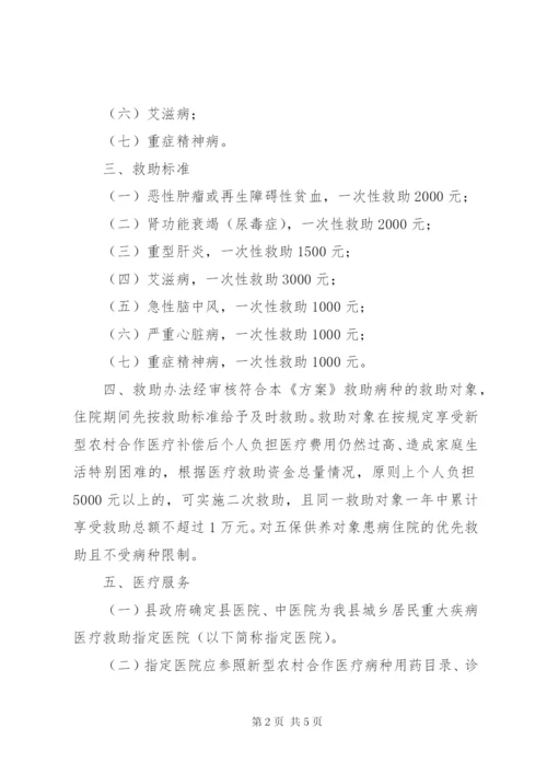 城乡困难群众医疗救助方案.docx