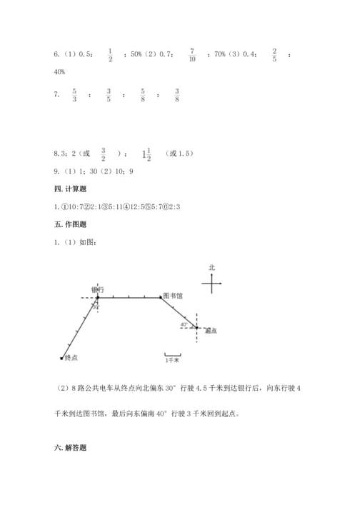 小学数学六年级上册期末测试卷附完整答案（全国通用）.docx