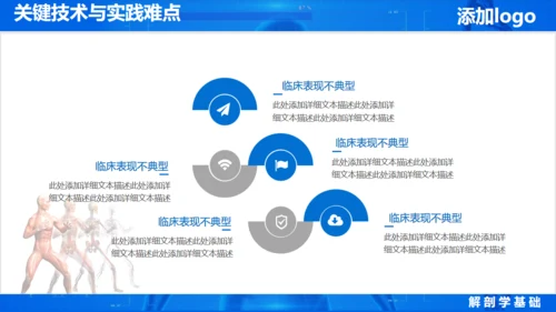 人体奥秘医学解剖学学术论文通用PPT模版