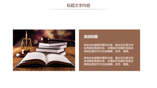 法律法规法院法律讲堂律师事务所PPT模板