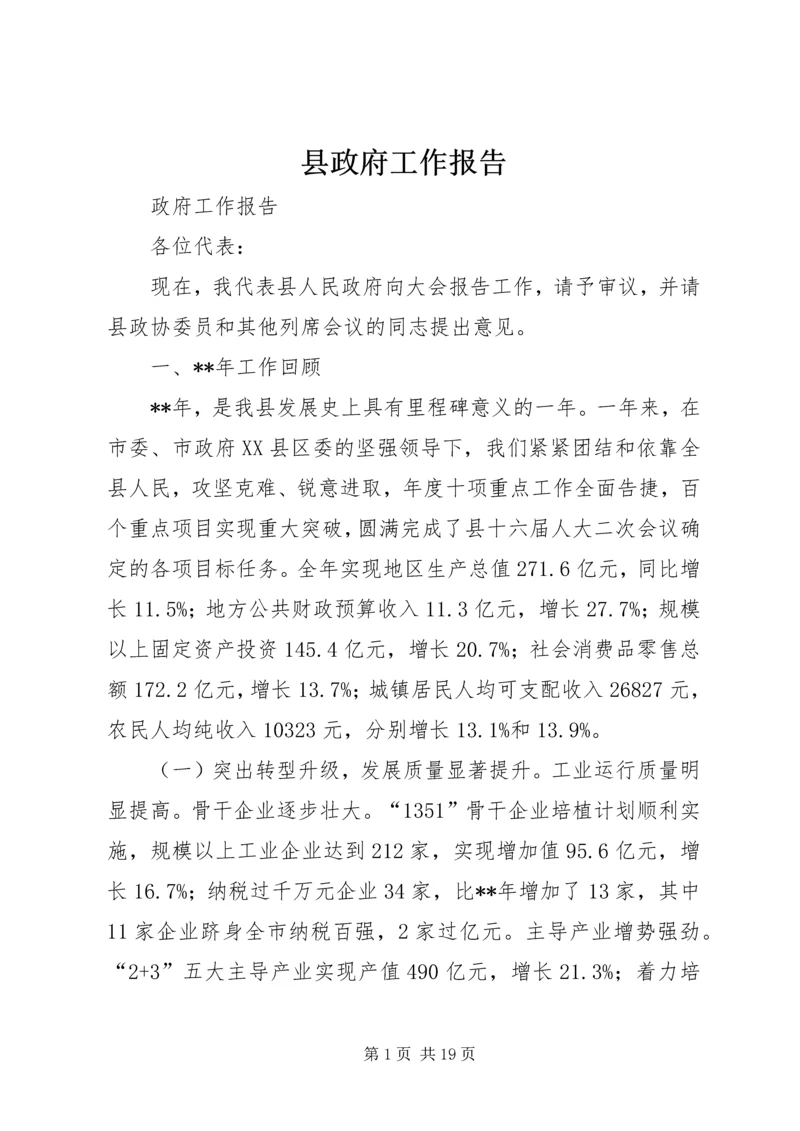 县政府工作报告 (31).docx