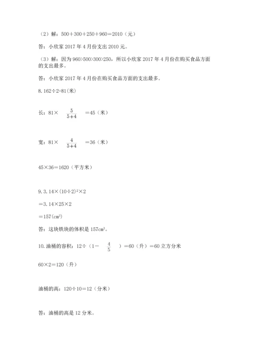 六年级小升初数学应用题50道必考题.docx
