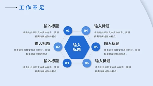 年中述职报告PPT模板