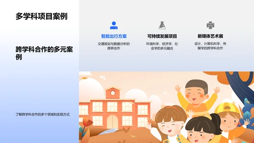 交叉学科教学法PPT模板