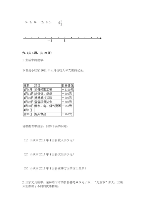 甘肃省【小升初】2023年小升初数学试卷带答案ab卷.docx