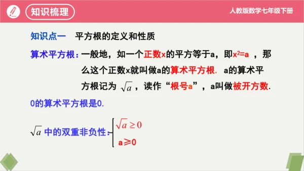 第6章 实数（复习课件）-2023-2024学年七年级数学下册同步精品课堂（人教版）