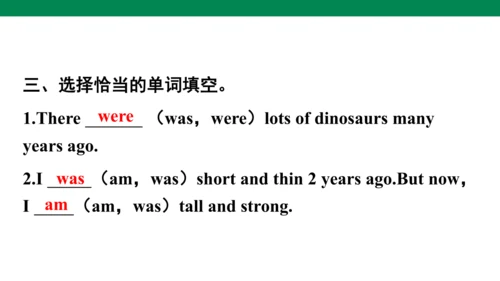 Unit 3　Where did you go？专项复习课件(共67张PPT)