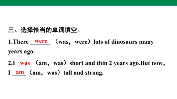 Unit 3　Where did you go？专项复习课件(共67张PPT)