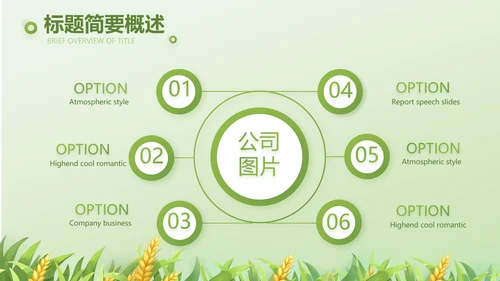 乡村振兴农业生产宣传介绍动态PPT