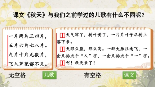 课文1 秋天  课件