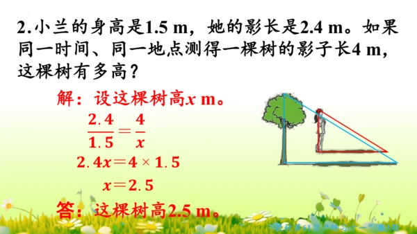 4.3比例的应用（课件）-六年级下册数学人教版(共46张PPT)