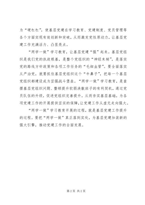 基层党组织两学一做心得体会 (2).docx