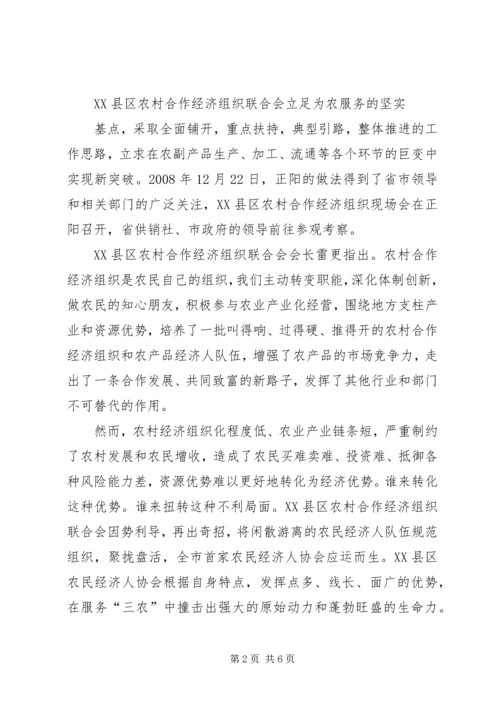 农村经纪人为农民致富架起“金桥”.docx