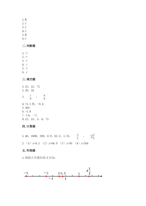 新宁县六年级下册数学期末测试卷精品加答案.docx