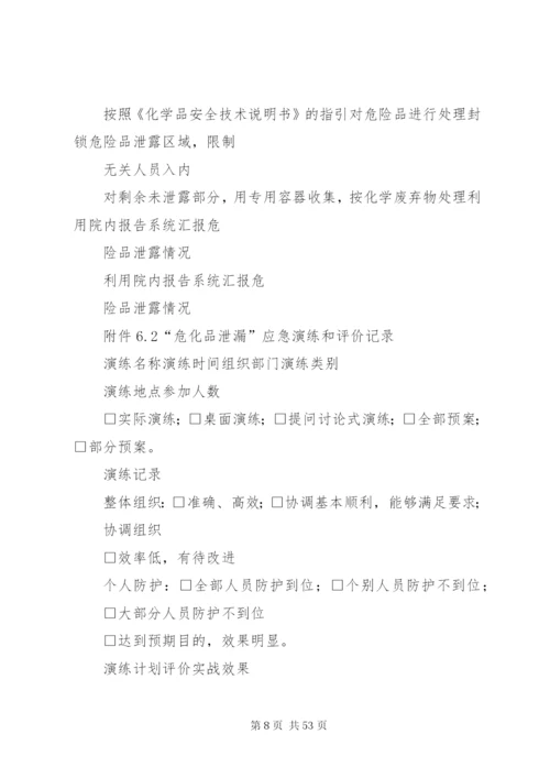 危化品泄漏应急处置预案.docx