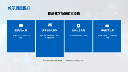 提升教育质量策略报告PPT模板