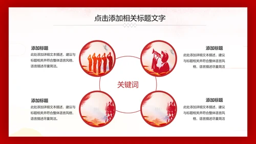 热血铸军魂震撼八一军队部队国防军事PPT
