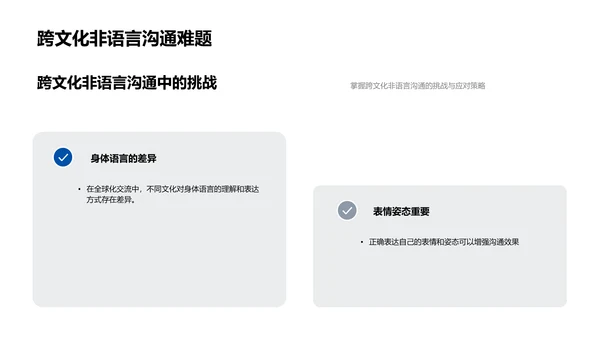 商务谈判跨文化交流PPT模板