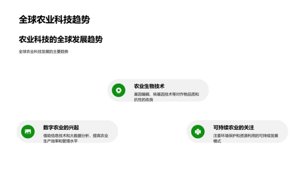 农科技进步讲座PPT模板