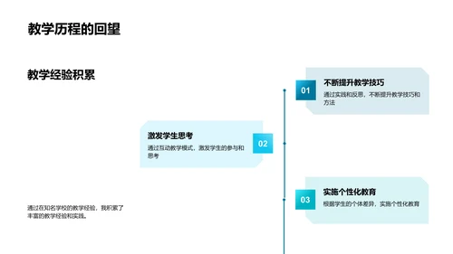 教育专家求职报告PPT模板