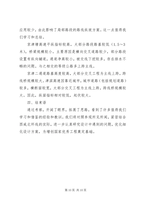 参观考察学习的报告 (4).docx