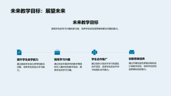 教学年度总结报告PPT模板