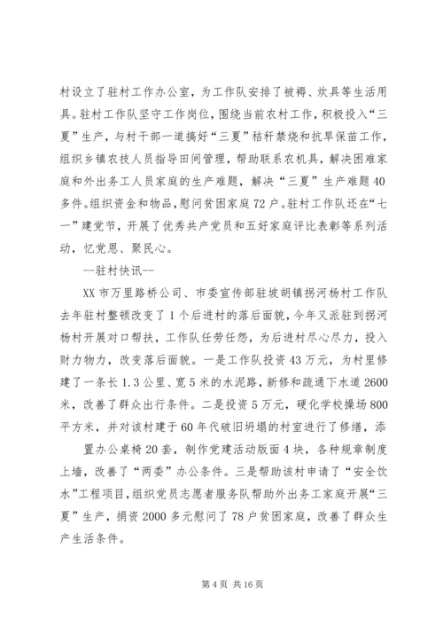 后进村整顿信息.docx