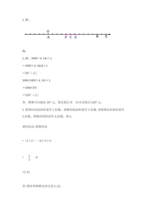 小学六年级升初中模拟试卷含答案ab卷.docx