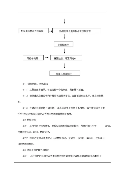 外墙外保温施工组织设计真金板