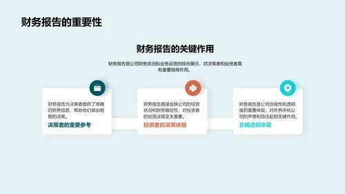 财报优化与业务提升PPT模板