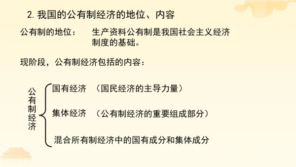 第三单元第五课第一课时 基本经济制度教学课件 --统编版中学道德与法治八年级（下）