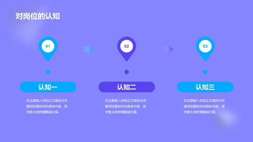 紫色医疗研究专业竞聘述职PPT
