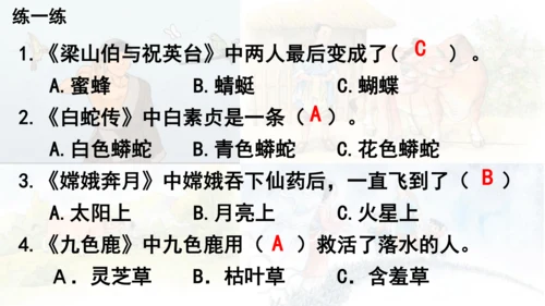 部编版语文五年级上册第三单元 快乐读书吧：从前有座山  课件