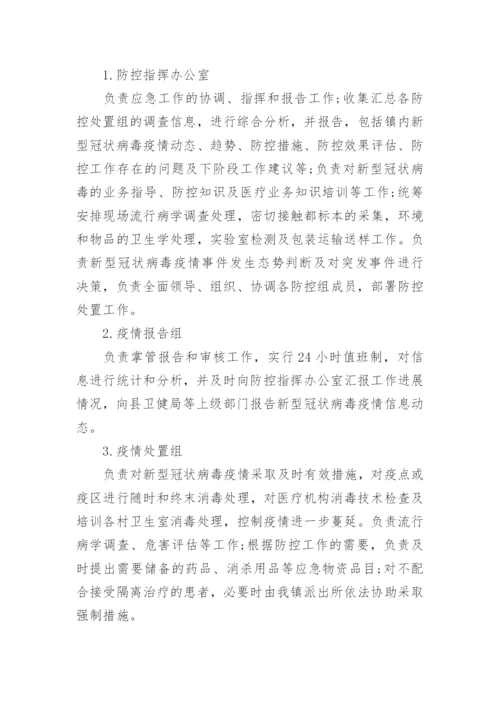 疫情防控管理制度及应急预案.docx