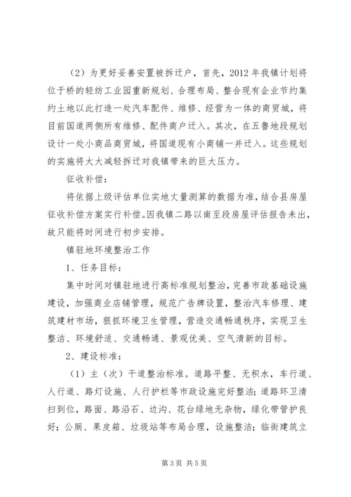 镇政办路域治理开发实施方案.docx