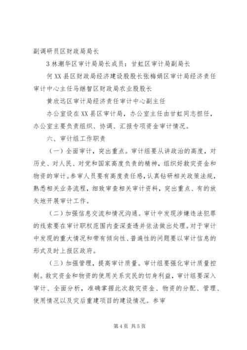 防汛救灾资金监管工作方案 (5).docx